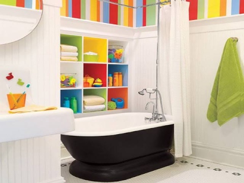 desain kamar mandi anak