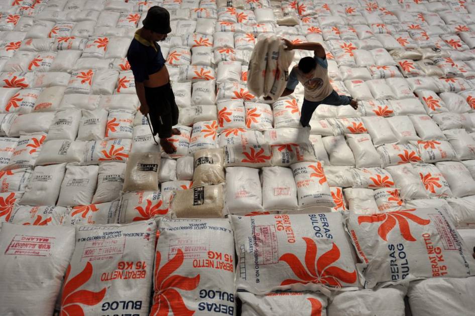 Stok Beras Capai 2 Juta Ton