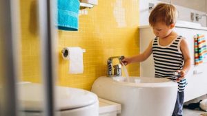 desain kamar mandi anak