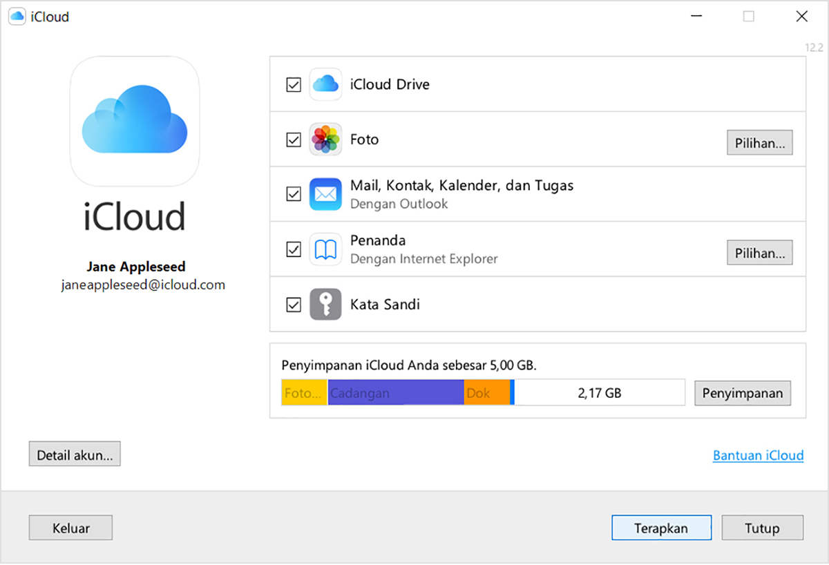 mengatasi iCloud penuh