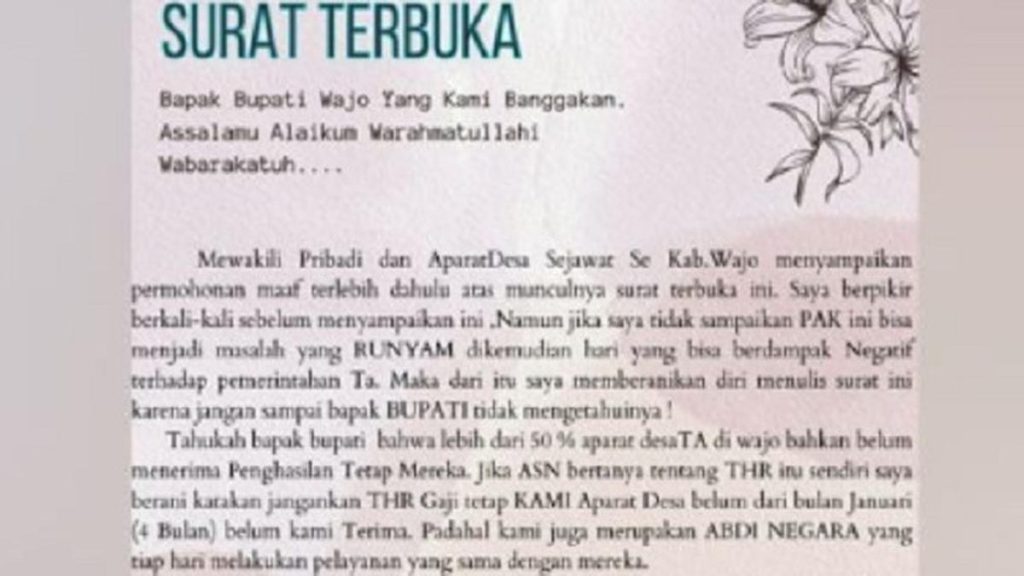 gaji terlambat