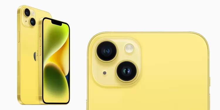 iPhone 14 Kuning