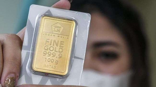 Harga Emas Antam Senin 5 Mei Naik