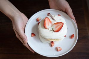 strawberry shortcake kukus