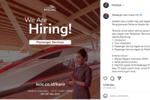 Lowongan Kerja KCIC Ini!