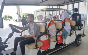 Mobil Golf jemaah