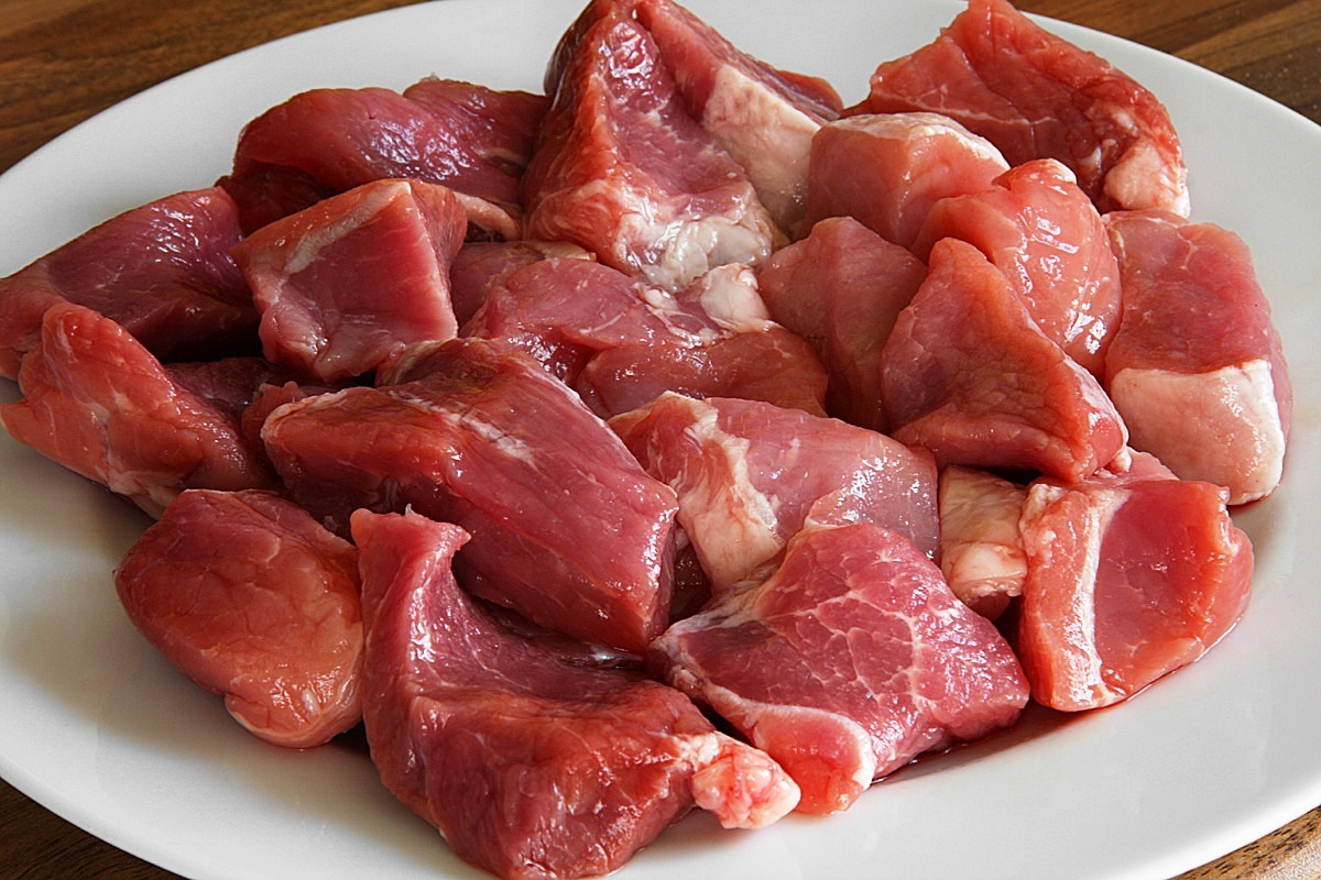 kebiasaan mencuci daging