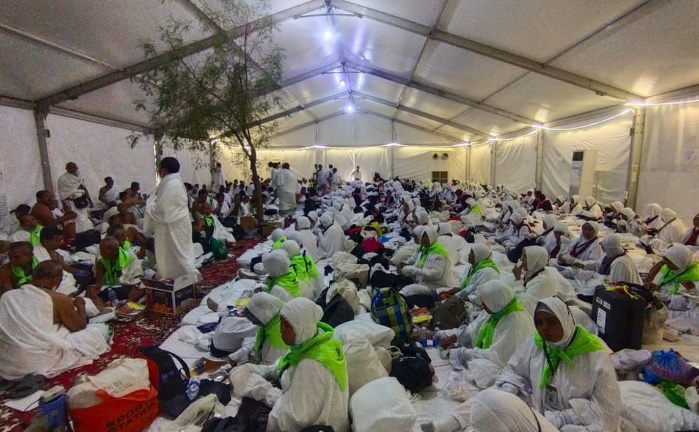 wukuf arafah jemaah haji jabar