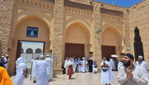 Jemaah haji Jawa Barat kunjungi Masjid Abdullah Bin Abbas di Kota Thaif untuk melihat jejak dakwah Rasulullah Sabtu 8-7-2023.