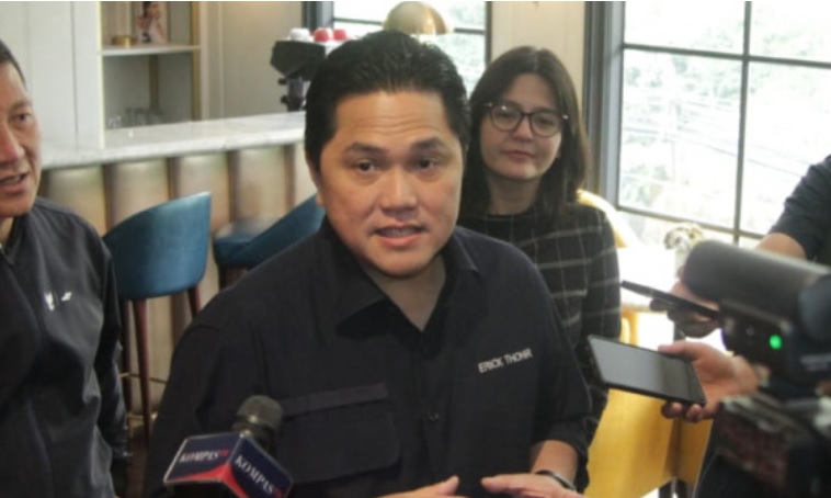 Ketua Umum PSSI Erick Thohir setuju Liga 1 2023/2024 dihentikan karena aksi rasisme
