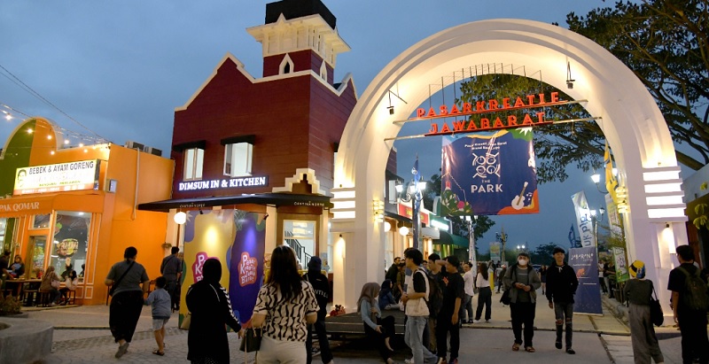 Pasar Kreatif Jabar Gubernur Jawa Barat Ridwan Kamil Produk UMKM