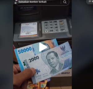 tarik tunai viral ATM 9-7-2023