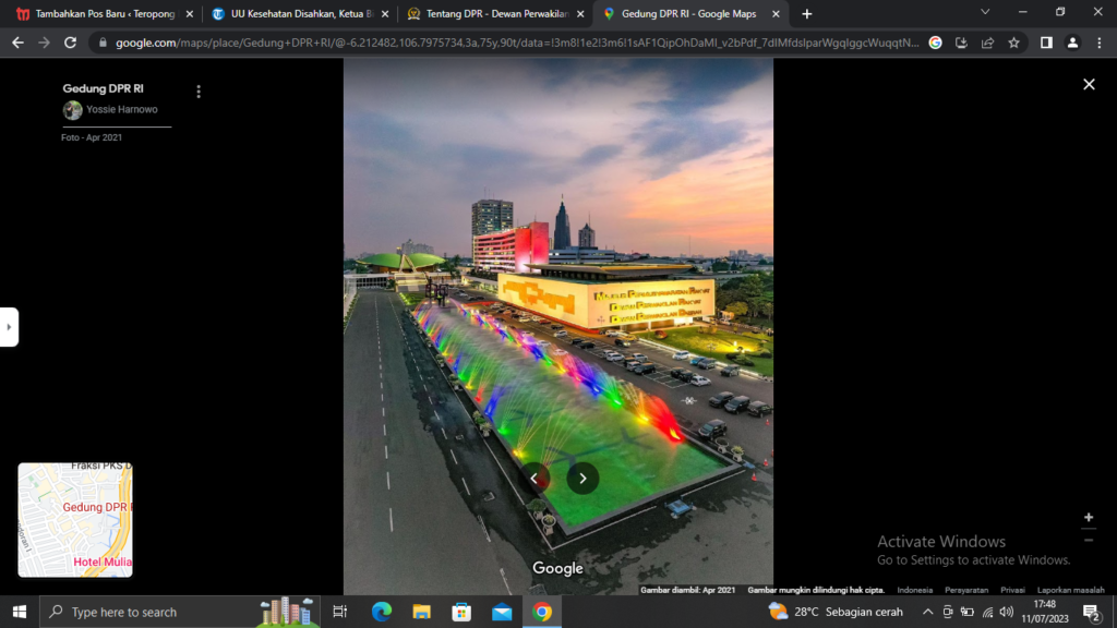 DPR Sahkan UU Kesehatan 11-7-2023