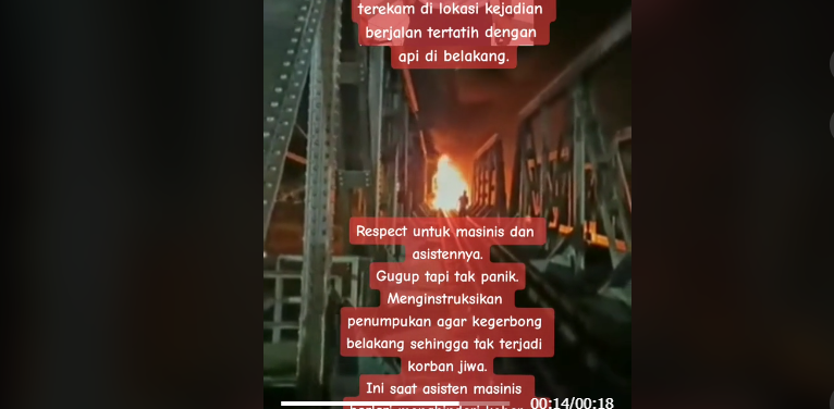 tabrakan kereta api semarang