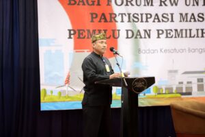 Wujudkan-Bandung- Nyaman- dan- Harmonis-Selama Pemilu 2024. Bakesbangpol Gelar Pendidikan Politik