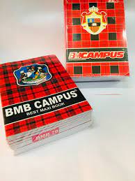 buku tulis anak sekolah merk bmb campus