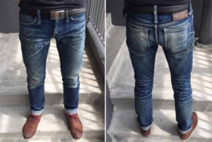efek fading pada denim