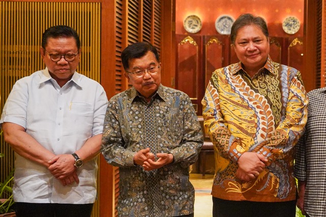 Jusuf Kalla Dukung Airlangga Solidkan Golkar