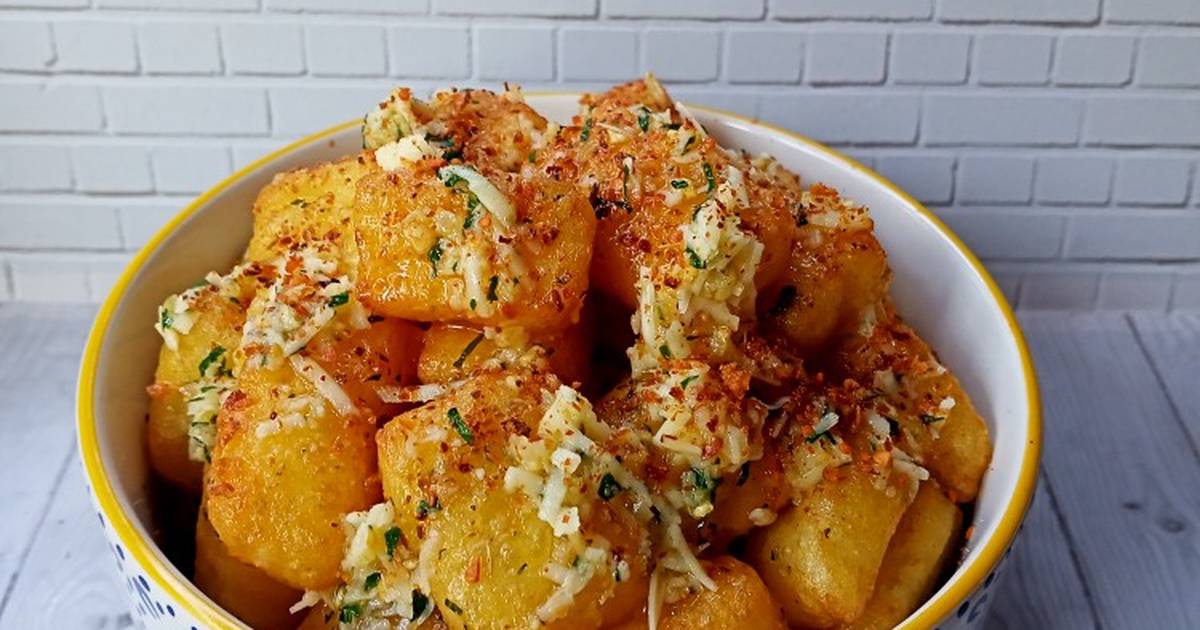 Kentang Panggang Bawang Putih