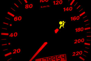 indikator airbag menyala