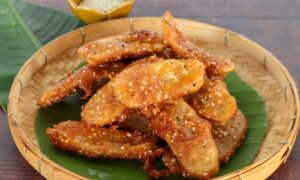 resep Pisang Goreng Wijen