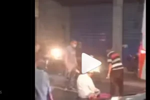shalat di tengah jalan