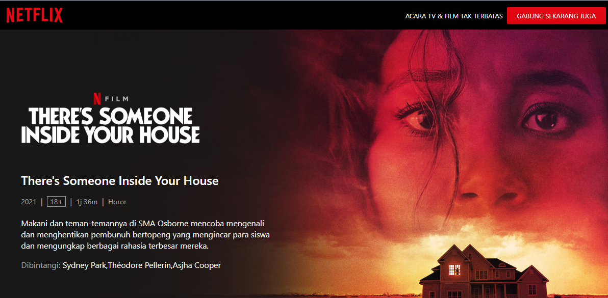 film horor terseram di netflix