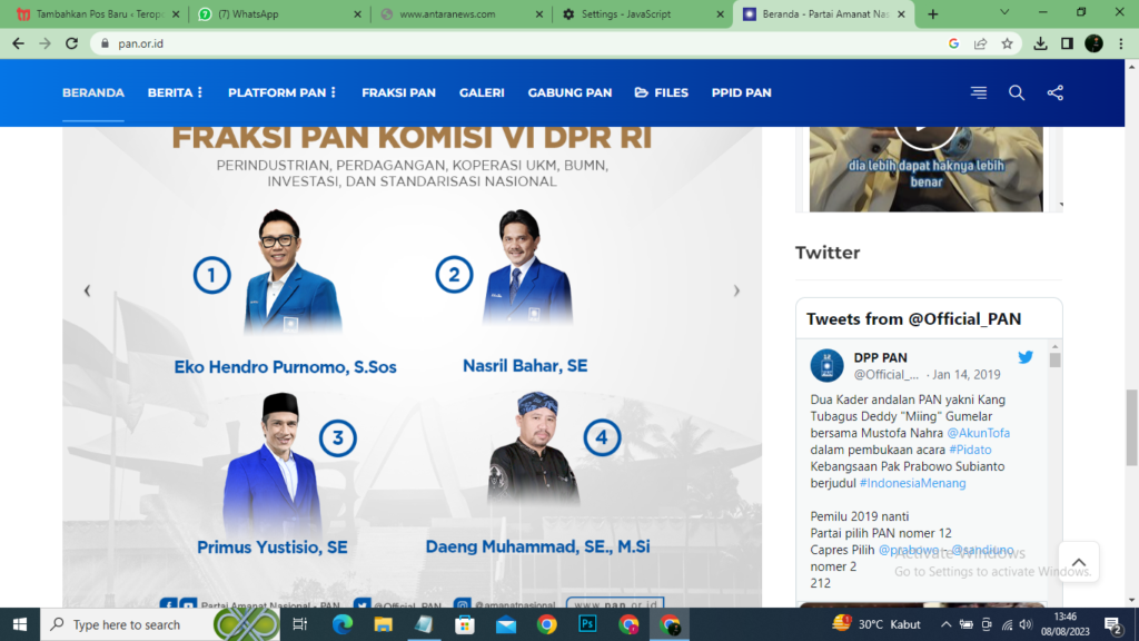 PAN Dijuluki Partai Artis Nasional