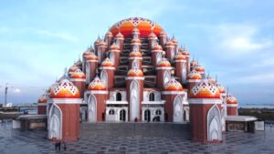 masjid 99 kubah makasar. (Istimewa)