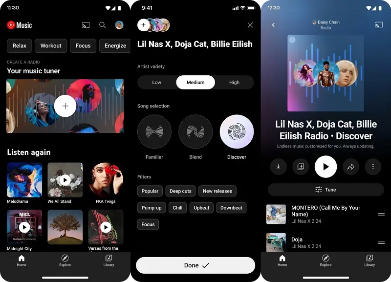 YouTube music
