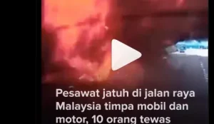 pesawat jatuh di malaysia