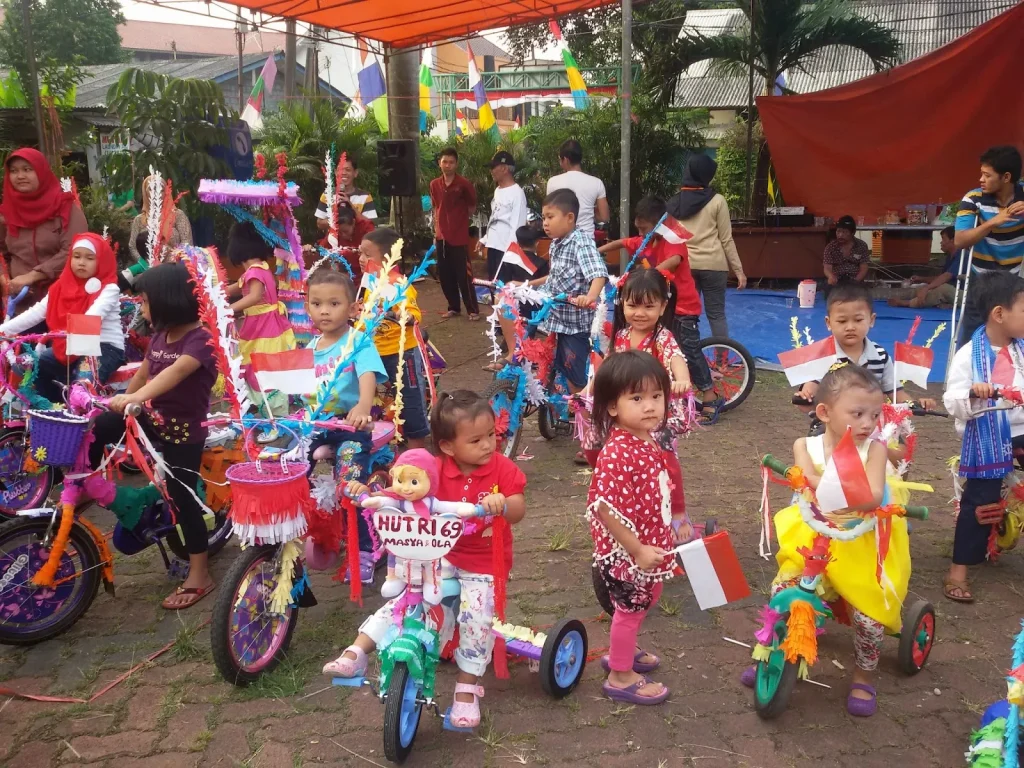 sepeda hias 17 agustus