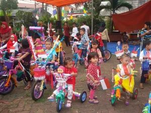 sepeda hias 17 agustus
