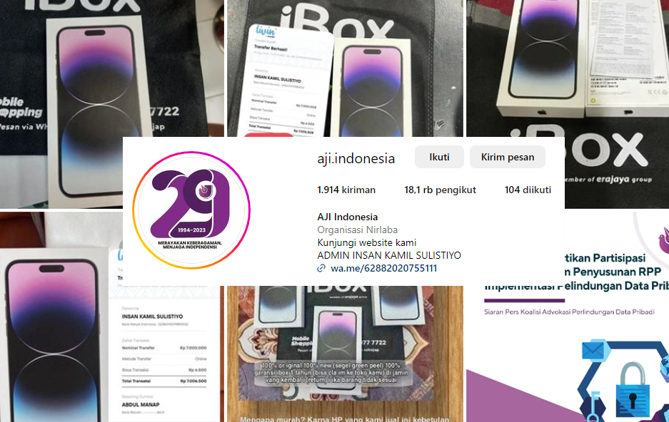 instagram AJI Indonesia