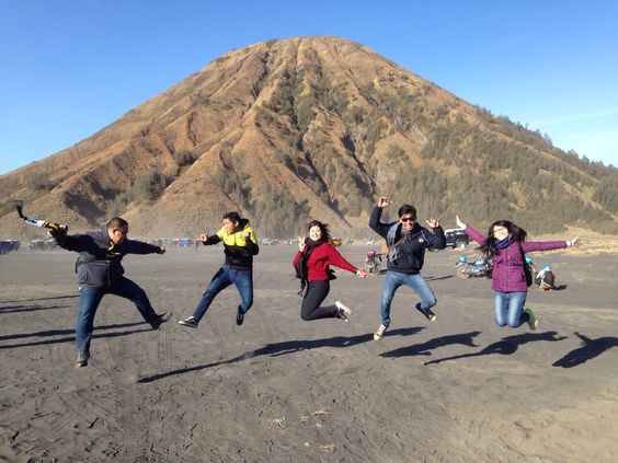 Kebakaran gunung bromo