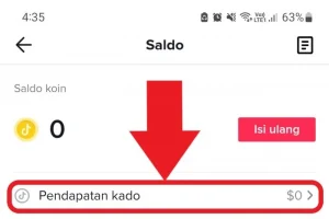 Mencairkan Koin Tiktok