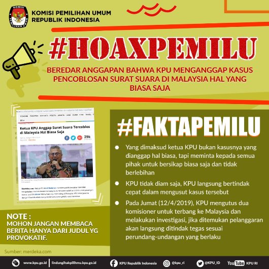 Puncak Kasus Hoaks Pemilu 2024 Terjadi di Februari