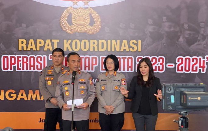 Ratusan Ribu Personil Amankan Pemilu 2024 Dikerahkan Polri