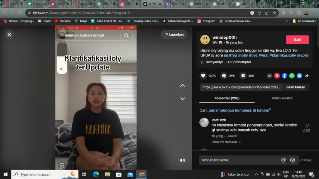 Loly Tinggal Sendiri