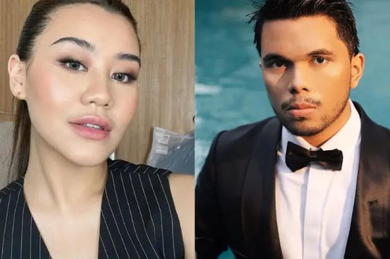 Thariq Halilintar dan Aaliyah Massaid.
