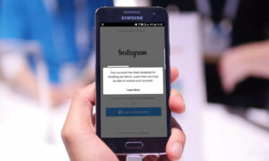 akun Instagram kena banned