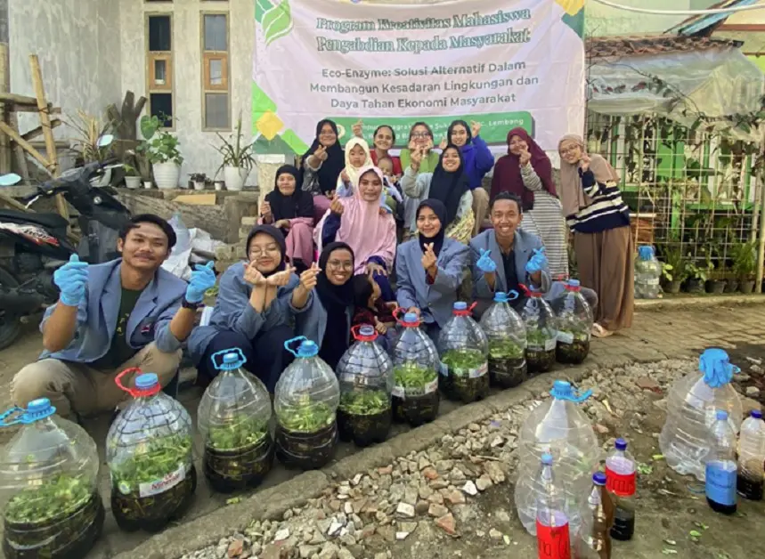 sampah organik eco enzym