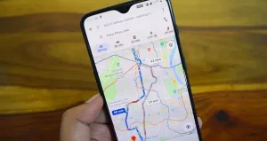 menyimpan perjalanan di Google Maps