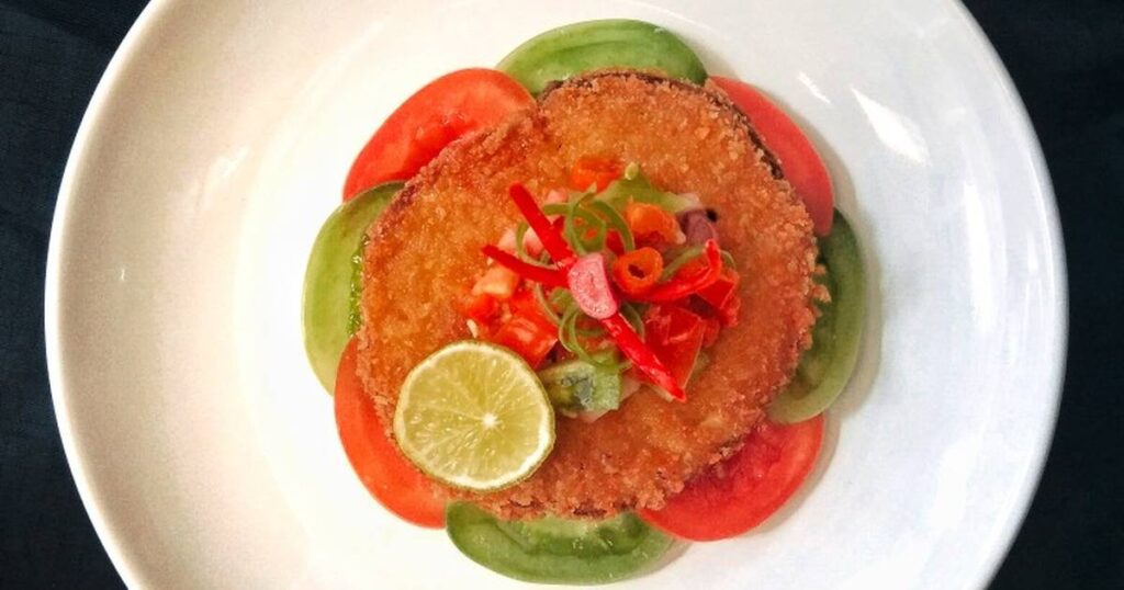 telur ceplok sambal dabu-dabu