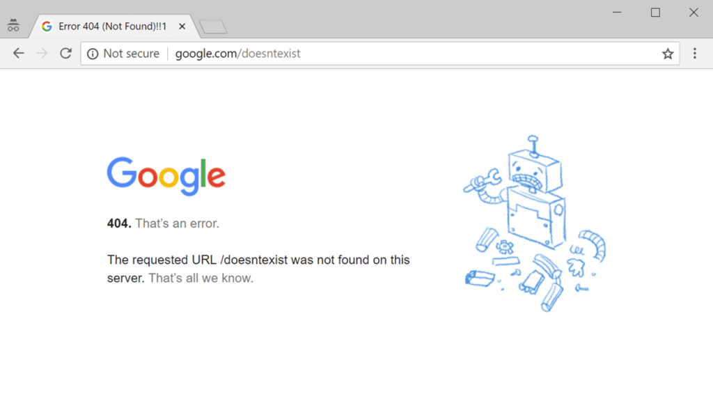 404 Not Found