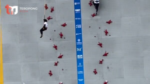 Indonesia Menunjukkan Kehebatannya dalam Panjat Tebing Speed Putri di Asian Games 2022