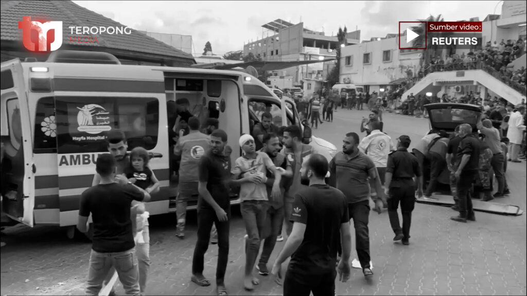 RS terbesar di Gaza berjuang untuk mengatasi lonjakan pasien, sambil menghadapi kendala logistik yang semakin memburuk