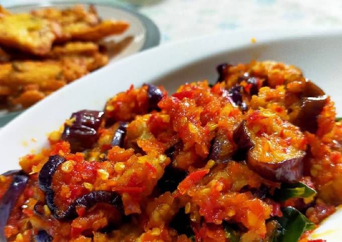 Terung Goreng Pedas Manis