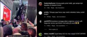 antrian stasiun sudirman