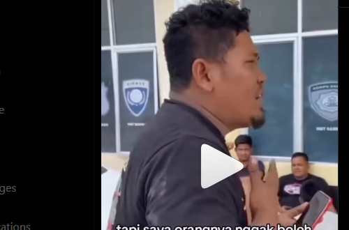 ayah larang anak polisi
